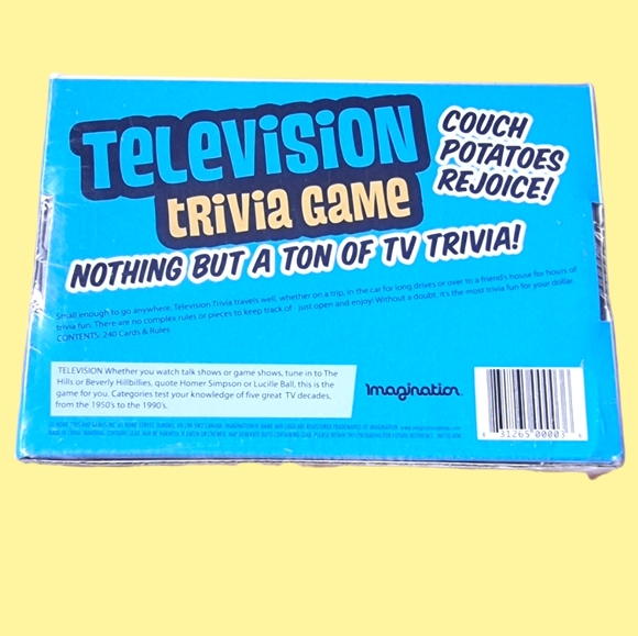 Television Trivia Game 1950s - 1990s Go!  Brand New! - Picture 2 of 3